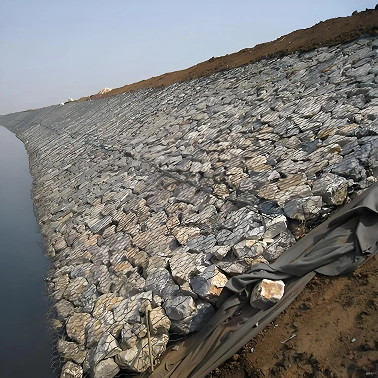 Professional gabion net technology provides stable and durable ecological protection for riverbeds and banks